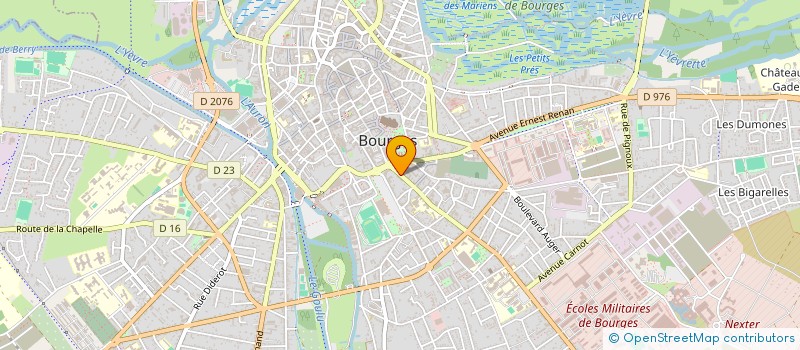 localisation de l'entreprise SCM LA MEDICALE  BOURGES