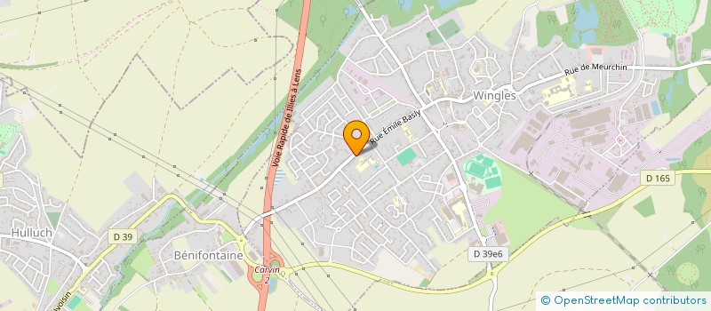 localisation de l'entreprise SCM LA PETITE SOURIS  WINGLES