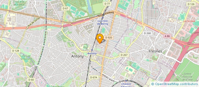 localisation de l'entreprise SCM LA PROVIDENCE à ANTONY