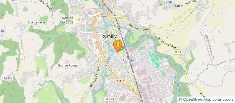 localisation de l'entreprise SCM LA RUMILLIENNE à RUMILLY
