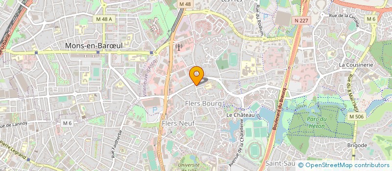 localisation de l'entreprise SCM LA SALAMANDRE à VILLENEUVE-D'ASCQ
