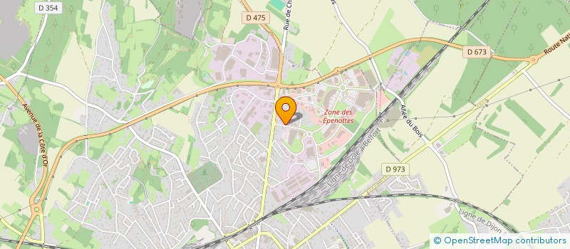 localisation de l'entreprise SCM LA SYNAPSE à DOLE