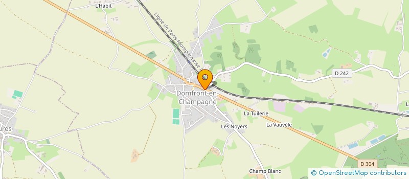 localisation de l'entreprise SCM LA TRINITE  CONLIE