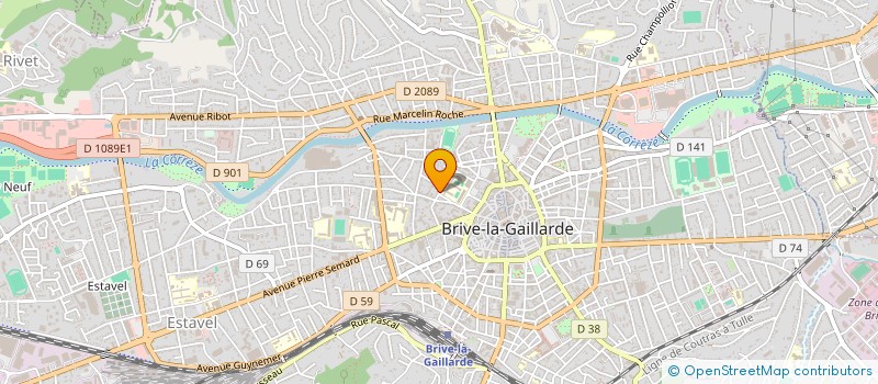 localisation de l'entreprise SCM LALLE BARROUQUERE à BRIVE-LA-GAILLARDE