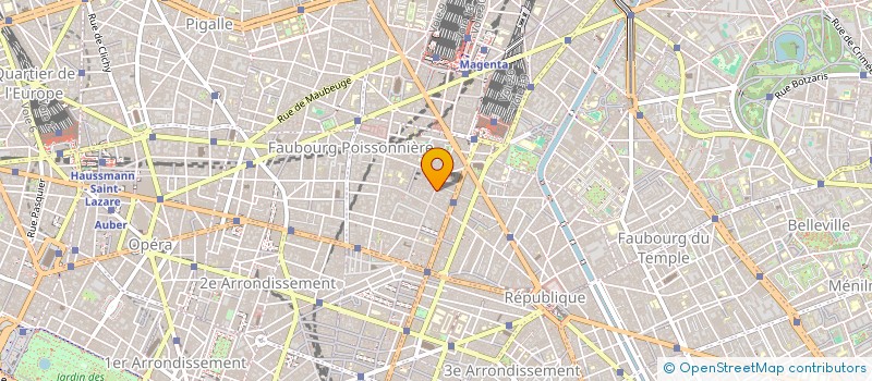 localisation de l'entreprise SCM LAMBERT-LENACK-MORIN  PARIS