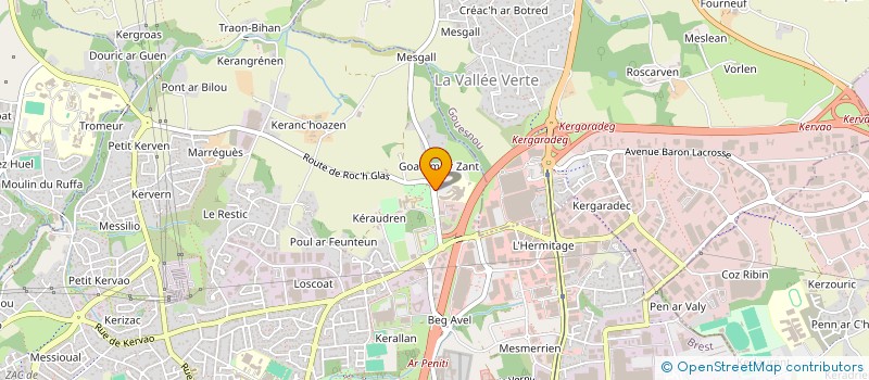 localisation de l'entreprise SCM LAMPLE ET DODART à BREST