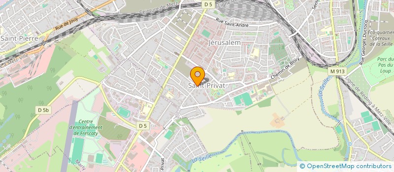 localisation de l'entreprise SCM LANGLOIS SUPIOT à MONTIGNY-LES-METZ