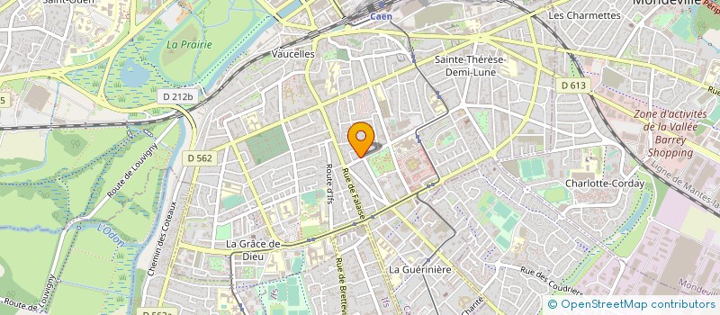 localisation de l'entreprise SCM LAPIN à CAEN
