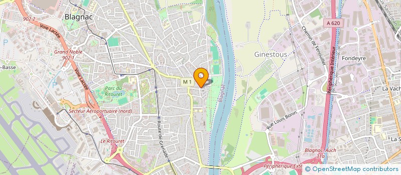 localisation de l'entreprise SCM LASER DERMATOLOGIQUE BLAGNAC à BLAGNAC