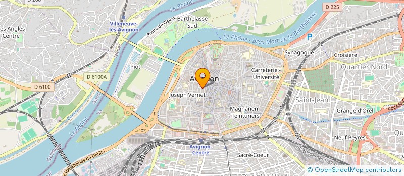 localisation de l'entreprise SCM LASER OPHTALMO AVIGNON à AVIGNON