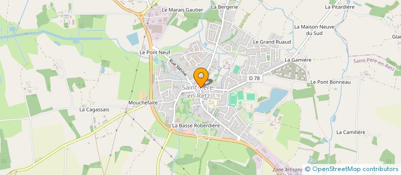 localisation de l'entreprise SCM LATOUR MOUSSE  SAINT-PERE-EN-RETZ