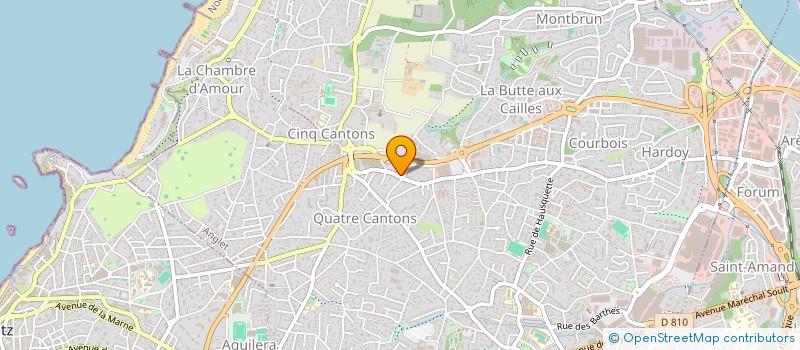 localisation de l'entreprise SCM LATXAGUE  ANGLET