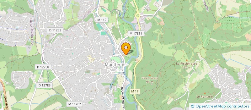 localisation de l'entreprise SCM LAUMILEF à MONTFERRIER-SUR-LEZ