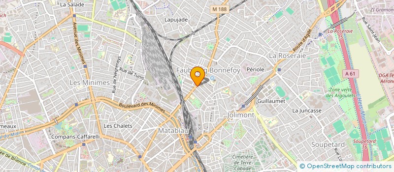 localisation de l'entreprise SCM LAVANTES VIDOS à TOULOUSE