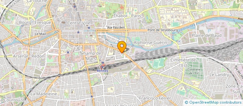 localisation de l'entreprise SCM  LE 49  RENNES