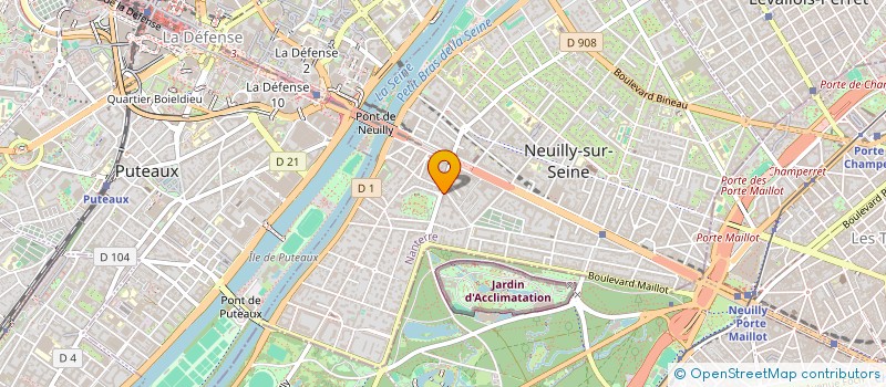 localisation de l'entreprise SCM LE CAB MADRID à NEUILLY-SUR-SEINE
