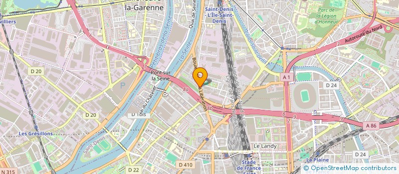 localisation de l'entreprise SCM LE COLIBRI CABINET INFIRMIERS à SAINT-DENIS