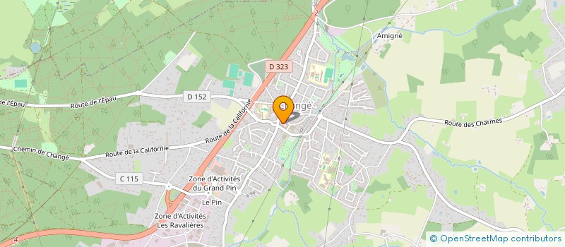 localisation de l'entreprise SCM LE DAVIER à LE MANS