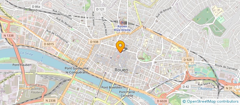 localisation de l'entreprise SCM LE GUEDES LEVESQUES MADELINE à ROUEN