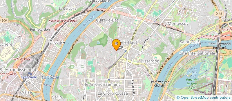 localisation de l'entreprise SCM LE JARDIN DES FLEURS  CALUIRE-ET-CUIRE