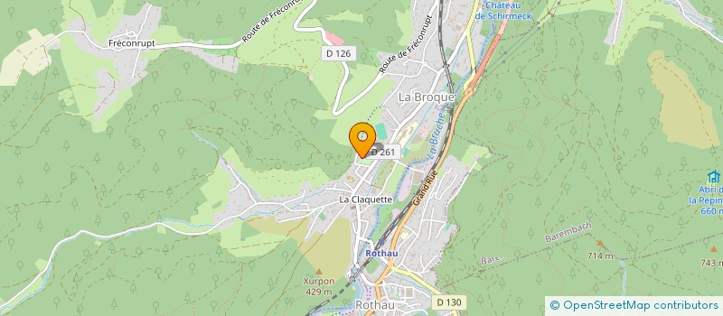 localisation de l'entreprise SCM LE NEVE-CHIPON-MAJERUS  LA BROQUE