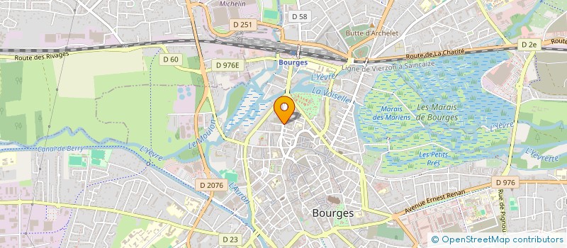 localisation de l'entreprise SCM LE PALAIS à BOURGES