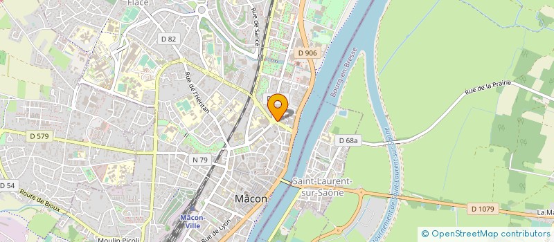 localisation de l'entreprise SCM LE PARC DU GINKGO à MACON