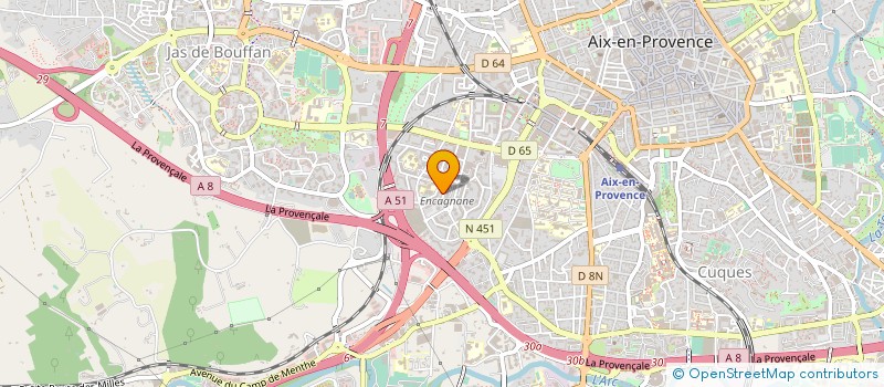 localisation de l'entreprise SCM LE PIGONNET à AIX EN PROVENCE