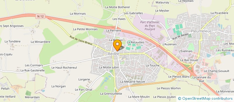 localisation de l'entreprise SCM LE TOUCAN, STE EN LIQUIDATION  BEDEE