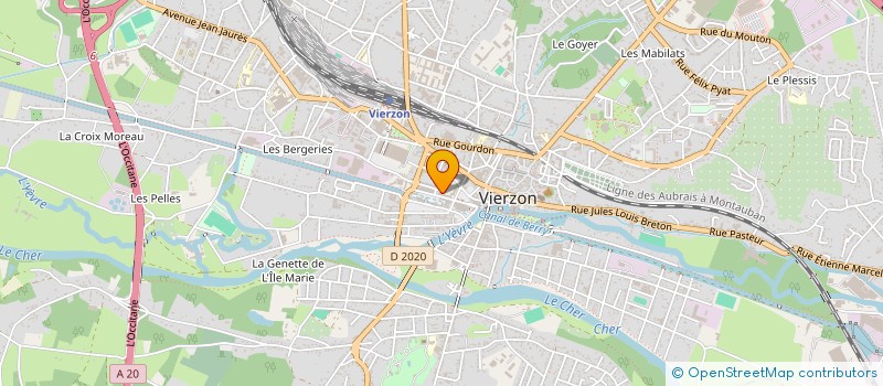 localisation de l'entreprise SCM LE VALERIEN à VIERZON