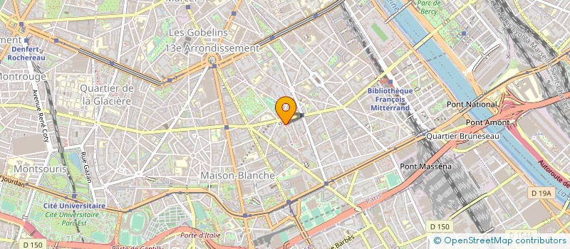 localisation de l'entreprise SCM LEDERSTEIN  PARIS