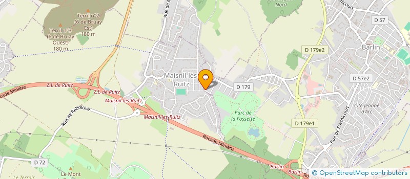 localisation de l'entreprise SCM LEGAY JOUBERT  MAISNIL-LES-RUITZ