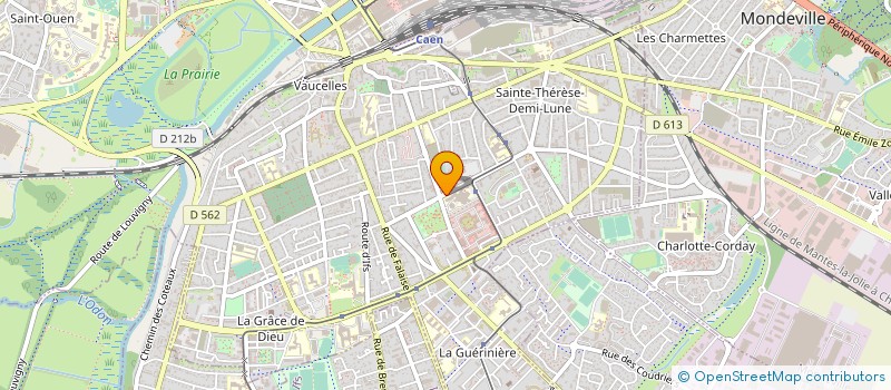 localisation de l'entreprise SCM LEIME-PALLUET à CAEN