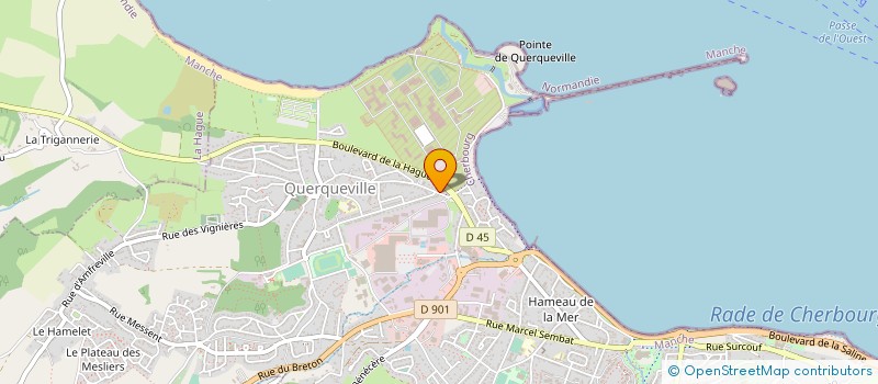 localisation de l'entreprise SCM LEMARCHAND-SCELLES à CHERBOURG-EN-COTENTIN