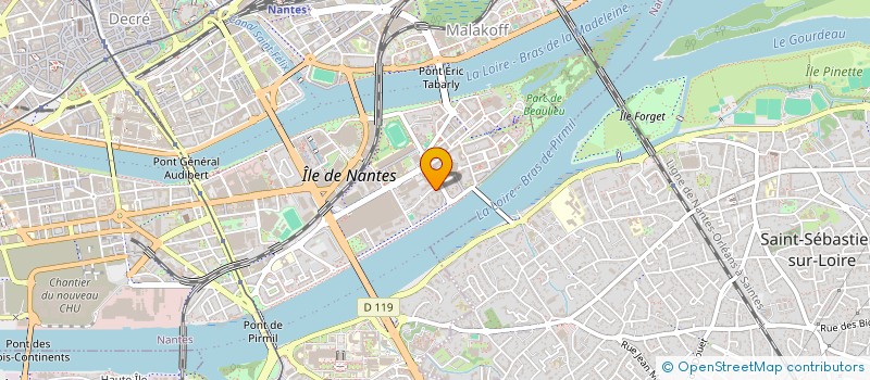 localisation de l'entreprise SCM LEMISS à NANTES