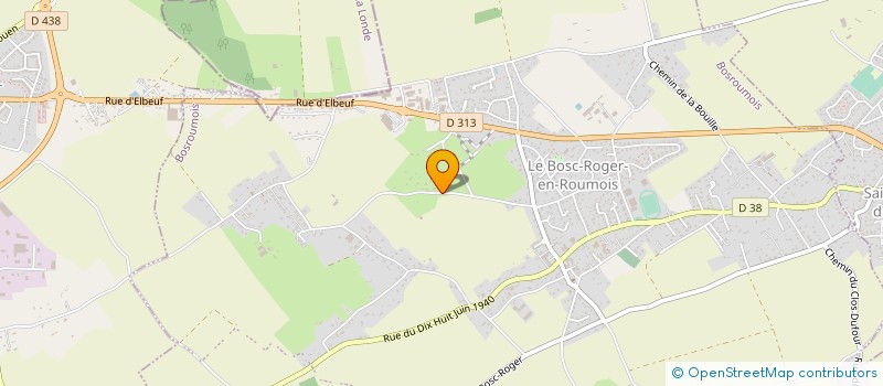 localisation de l'entreprise SCM LEPAGE VETERINAIRE à BOSROUMOIS