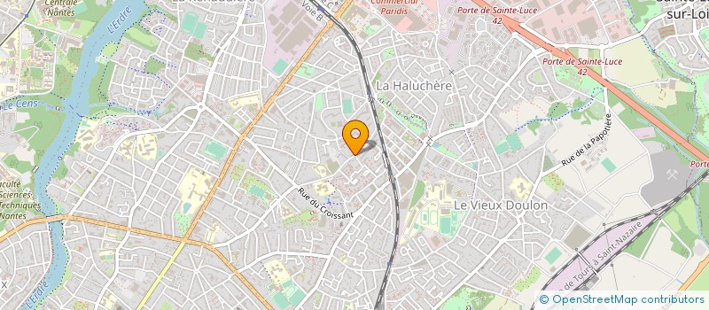 localisation de l'entreprise SCM LEPELTIER BICHET à NANTES