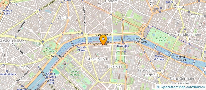 localisation de l'entreprise SCM LERNER FRIGGERI RAVON ARNOLD  PARIS