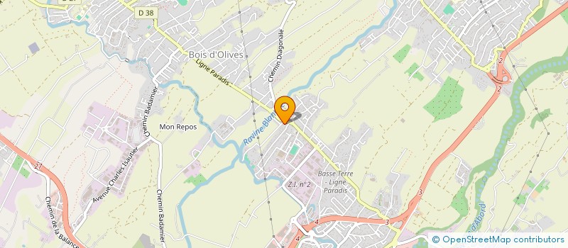 localisation de l'entreprise SCM LES 3 D  SAINT-PIERRE