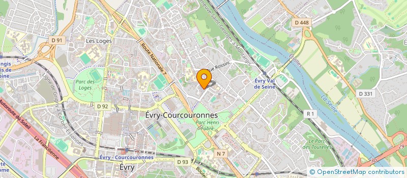 localisation de l'entreprise SCM LES AJONS à EVRY-COURCOURONNES