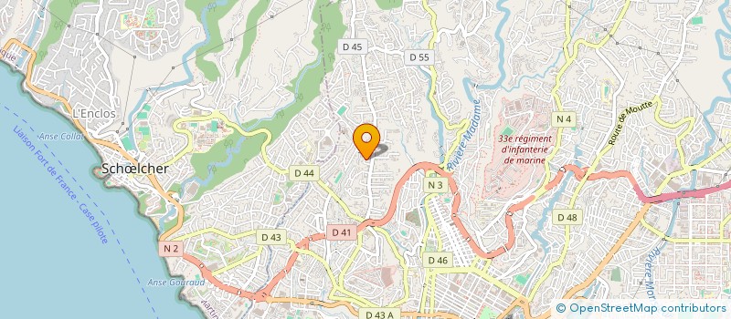 localisation de l'entreprise SCM LES ARTISANS DU SOURIRE  FORT-DE-FRANCE