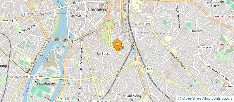 localisation de l'entreprise SCM  LES CONSEILS DE DIRECTION D'OC  TOULOUSE