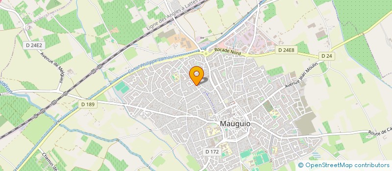 localisation de l'entreprise SCM LES CORMORANS  MAUGUIO