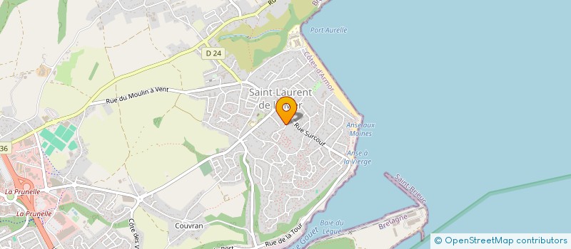 localisation de l'entreprise SCM LES CORSAIRES  PLERIN