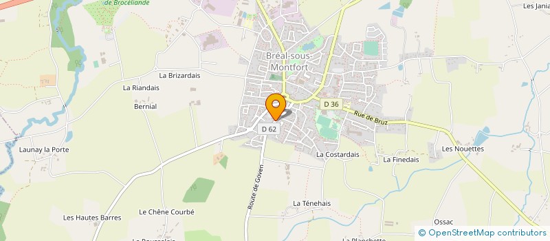 localisation de l'entreprise SCM LES EMBRUNS à BREAL-SOUS-MONTFORT