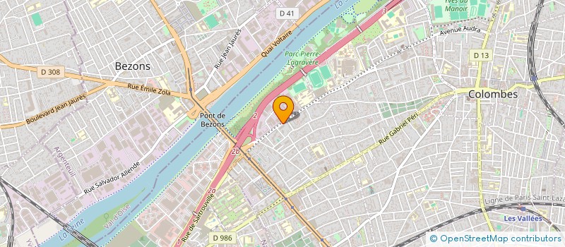 localisation de l'entreprise SCM LES GREVES à COLOMBES