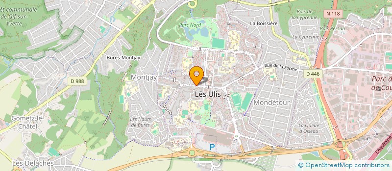 localisation de l'entreprise SCM LES MILLEPERTUIS à LES ULIS