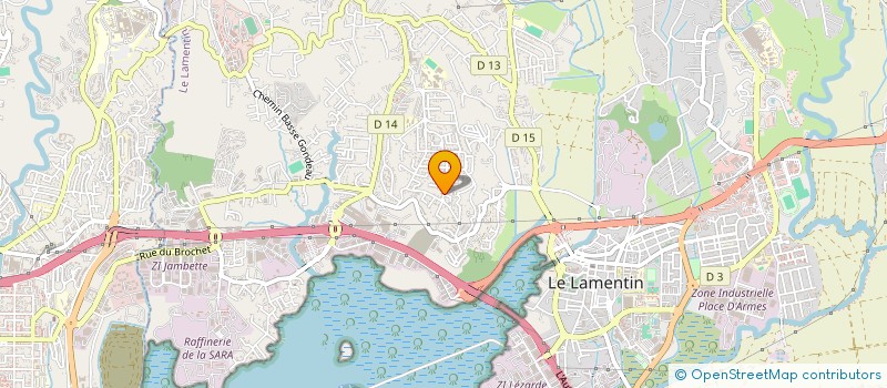 localisation de l'entreprise SCM LES PETITS SOINS à LE LAMENTIN