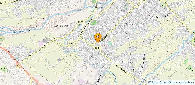 localisation de l'entreprise SCM LES STRELITZIAS  SAINT-PIERRE