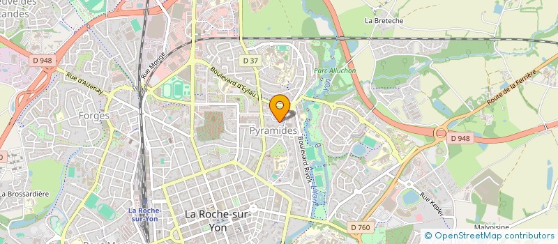 localisation de l'entreprise SCM LES TERRASSES à LA ROCHE-SUR-YON